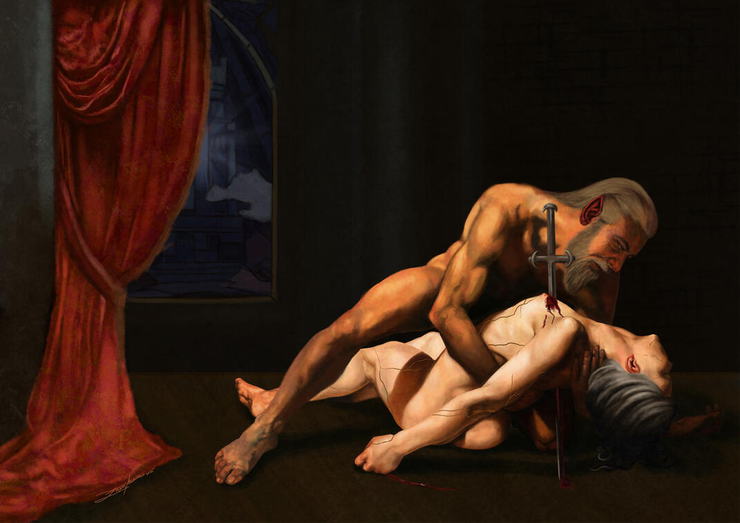 Loss, 2025, digital, for Blood, Bones And Tyranny